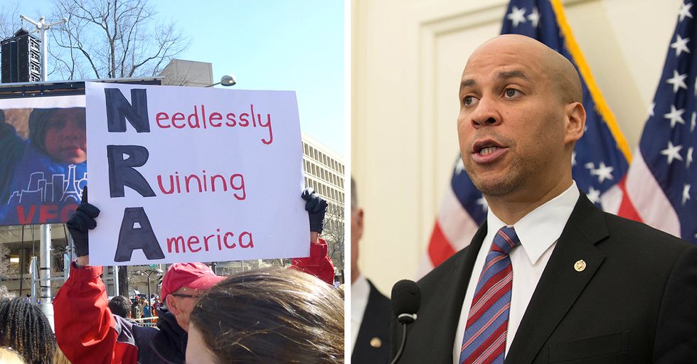 Cory Booker Will Remove NRA's Tax-Exempt Status if Elected