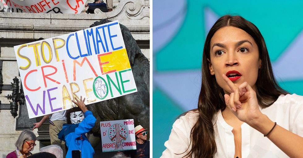 Alexandria Ocasio-Cortez Claims Climate Change Prediction was 'Dry Humor'