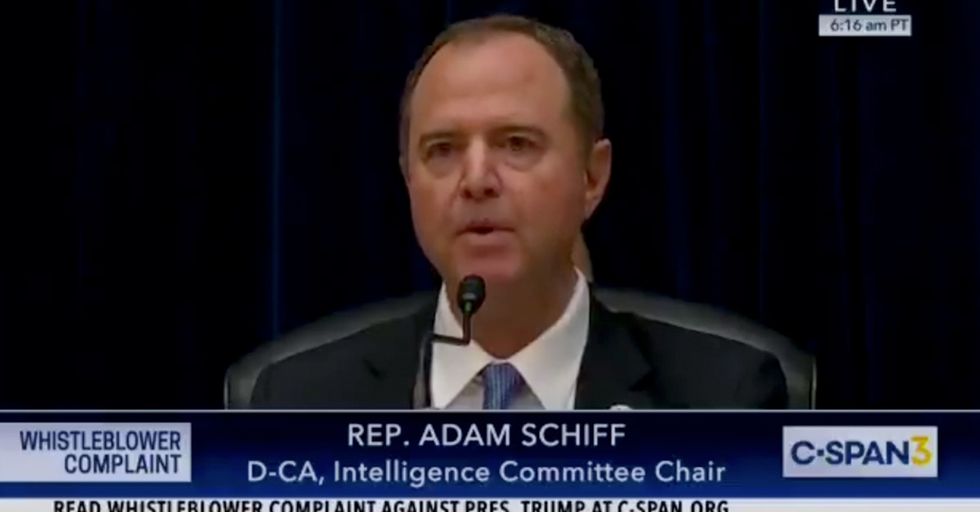 WATCH: Adam Schiff Reads from Ukraine 'Transcript.' Which He Pulled Out of His Ass!