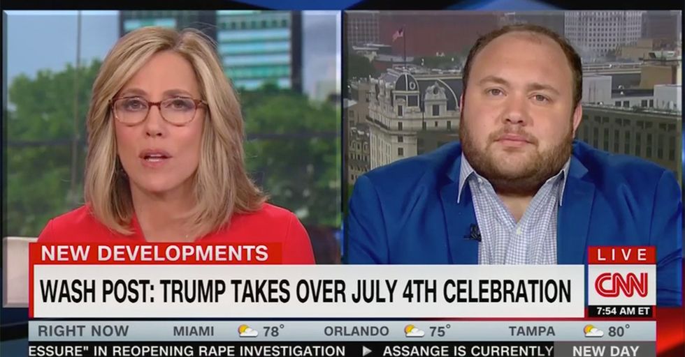 CNN Suggests Trump will Incite Violence at 4th of July Celebration