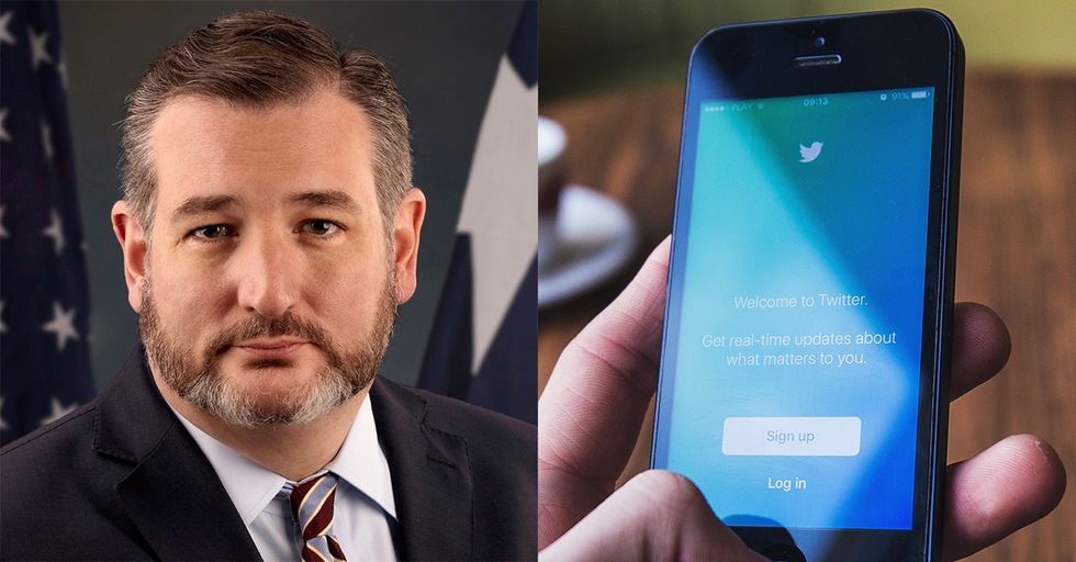 Ted Cruz Just Exposed Twitter's Anti-Conservative Bias with a Single Tweet
