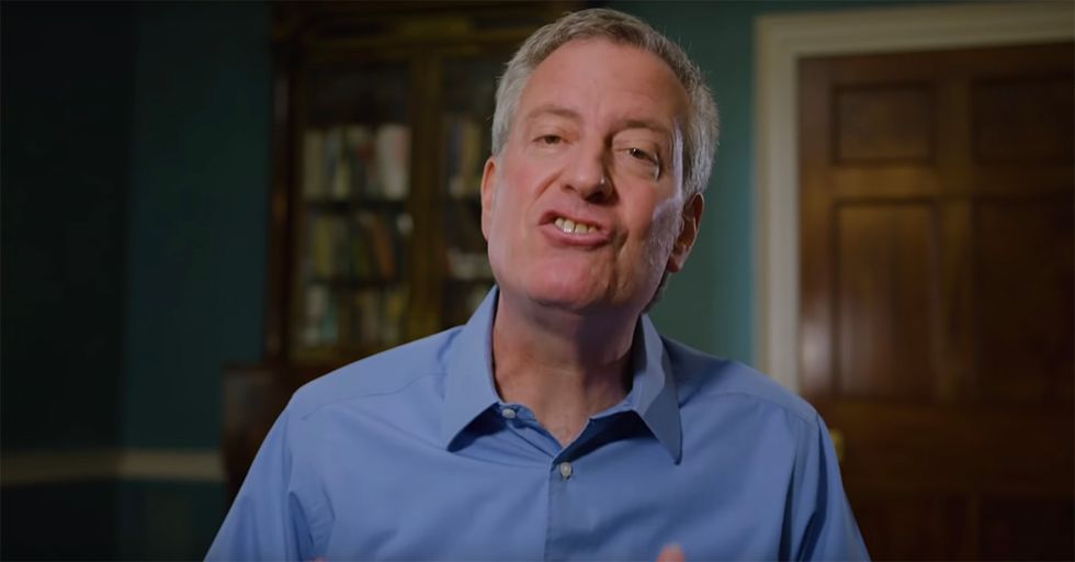 WATCH: Bill DeBlasio Goes Full Socialist in Presidential Announcement