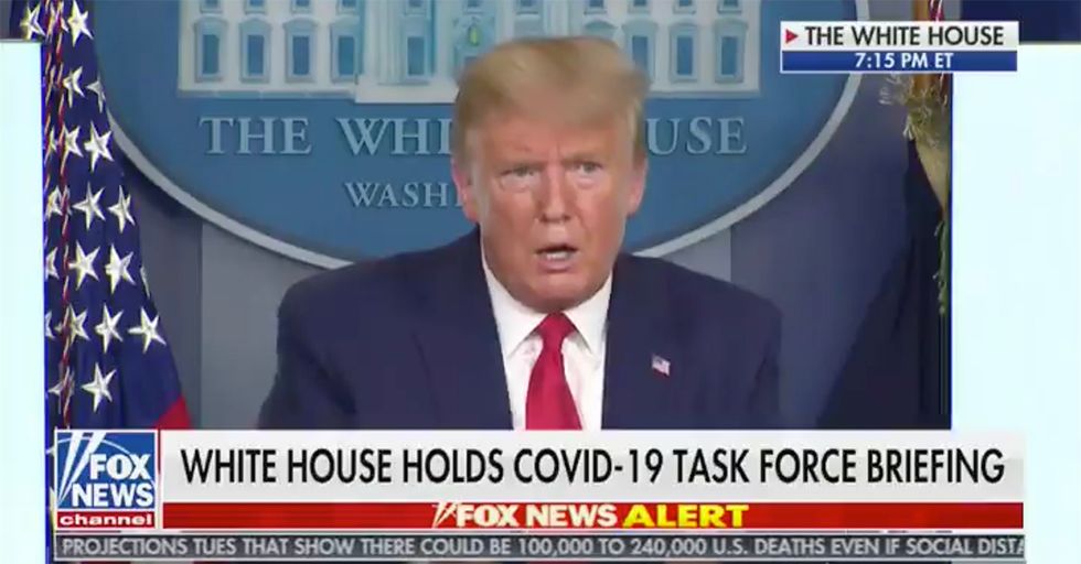 Donald Trump SHUTS DOWN CNN's Acosta Questioning Whether He Gives 'False Hope' [VIDEO]