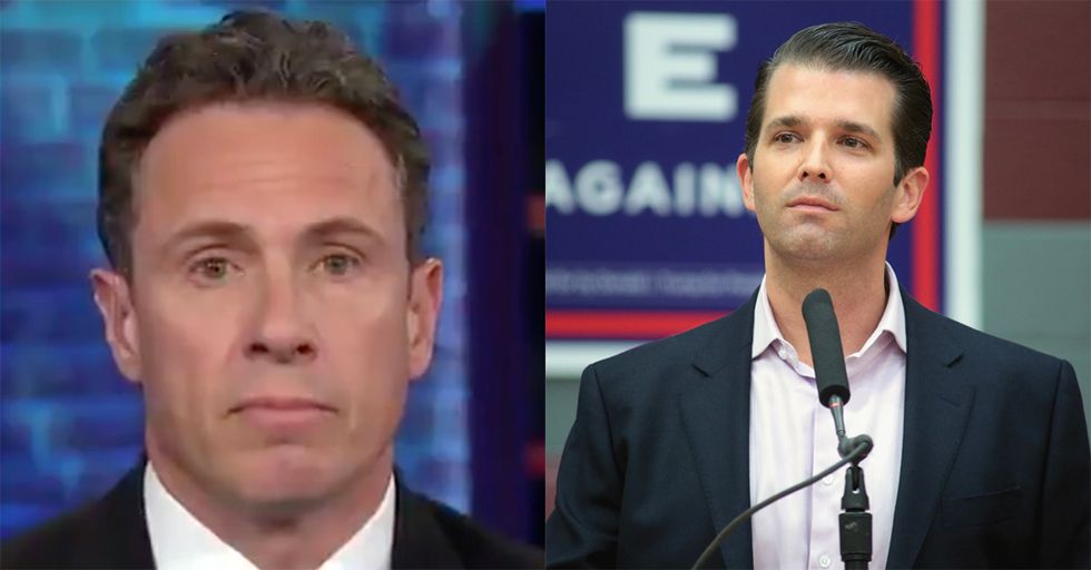 WATCH: Donald Trump Jr. has a Question for CNN and Fredo Cuomo