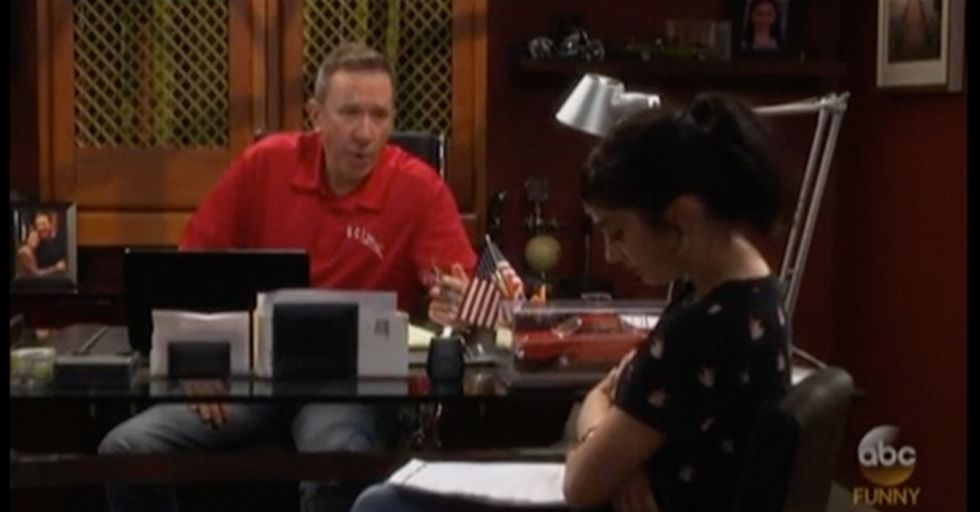WATCH: 'Last Man Standing' Brutally Mocks College Liberals