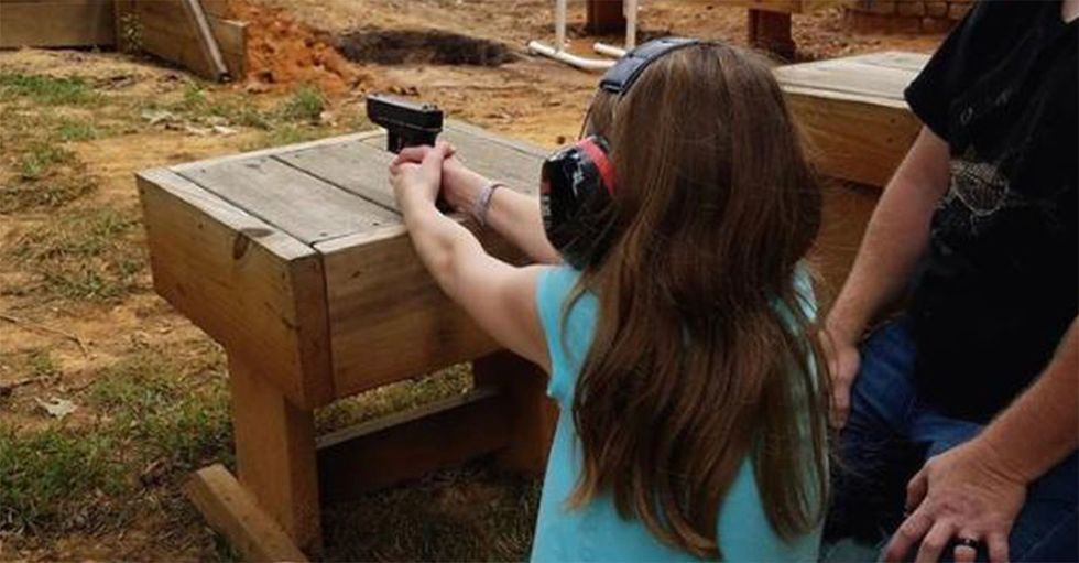 WATCH: This Man Teaches Gun Safety to Six-Year-Olds