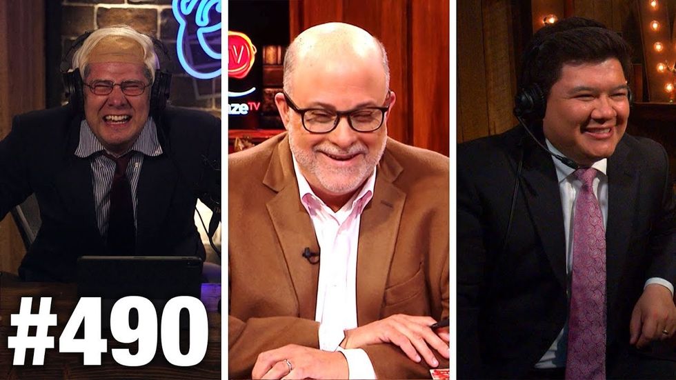 #490 BERNIE SANDERS HOSTS ‘LOUDER WITH CROWDER’! | Mark Levin Guests