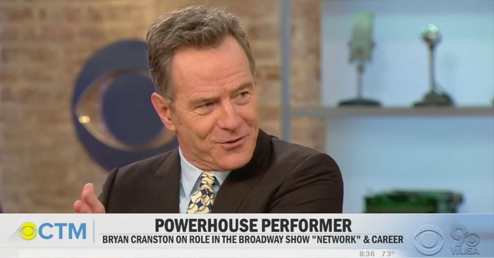 Bryan Cranston Encourages Healthy Skepticism of the Media
