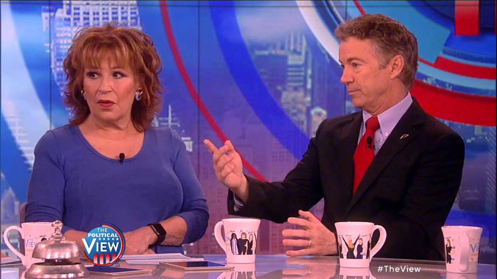 Rand Paul Embarrasses 'The View' Morons on 'Scary Assault Weapons'...
