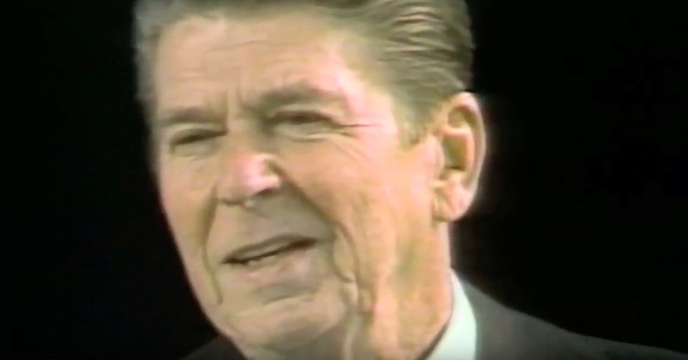 WATCH: Ronald Reagan Honors America's Fallen On Memorial Day