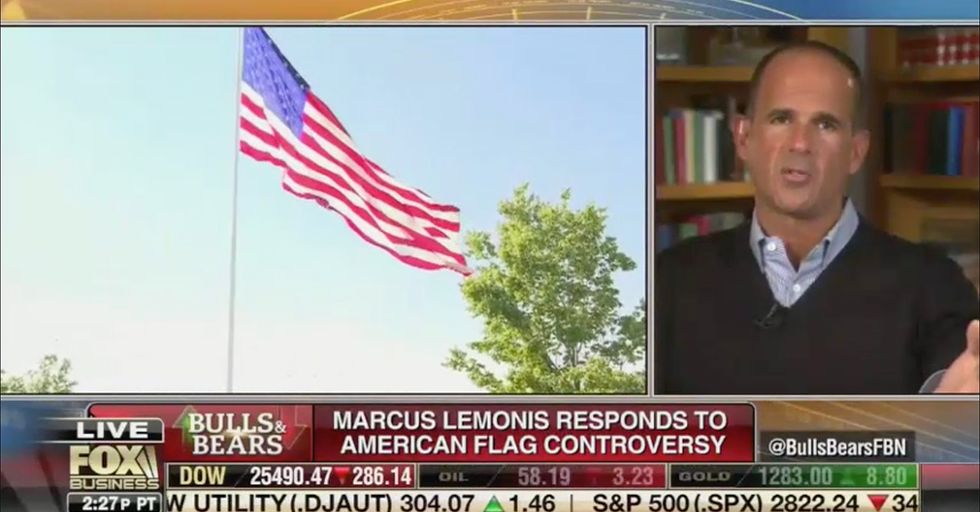 CEO Fights City Government Trying to Make him Remove American Flag