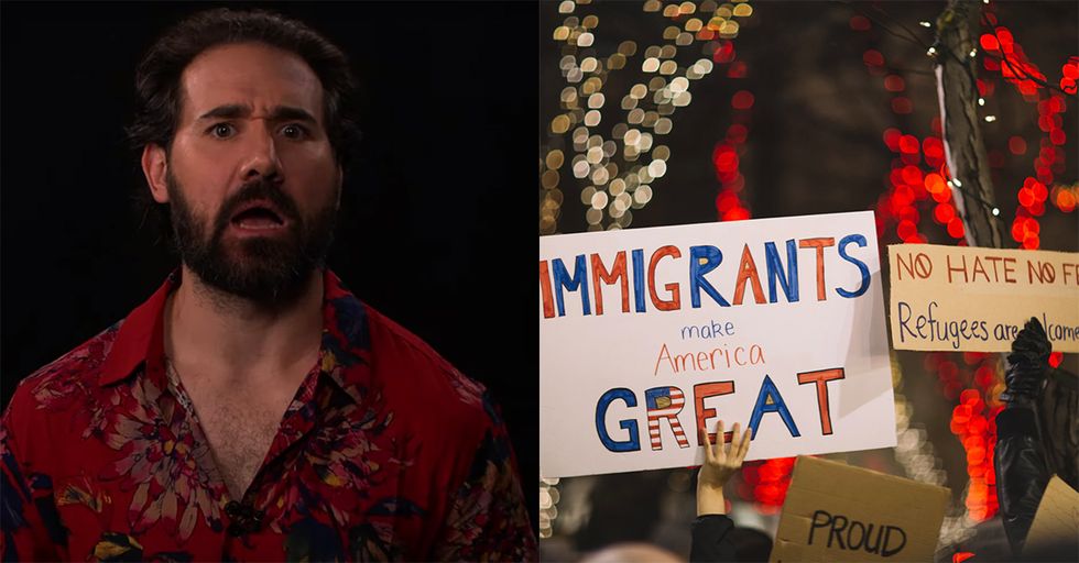 WATCH: Comedian Exposes Hole in Liberal's Illegal Immigration Logic