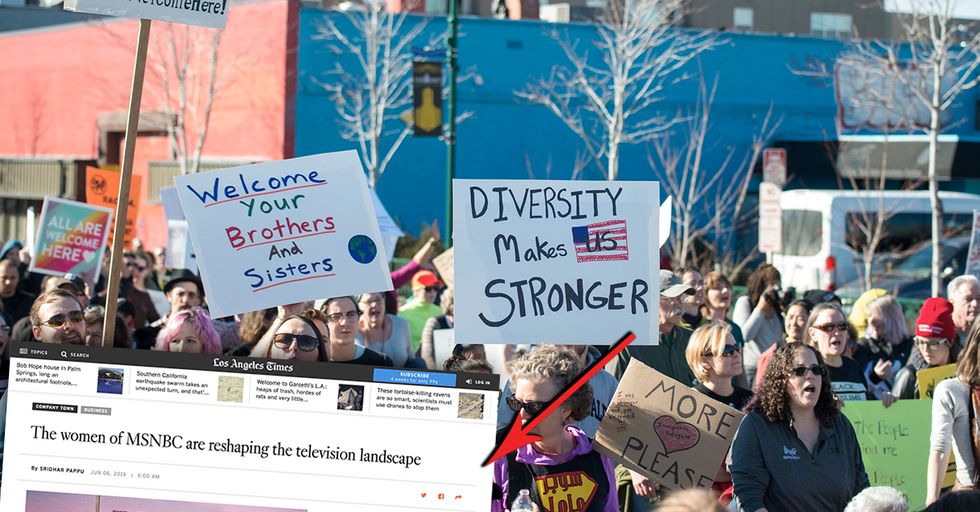 MSNBC Brags About Diversity, Gets Criticized for not Being Diverse Enough