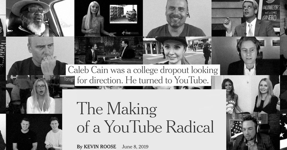 NYTimes Hit on "Right-Wing" YouTubers is a Cloaked Attack on Free Speech