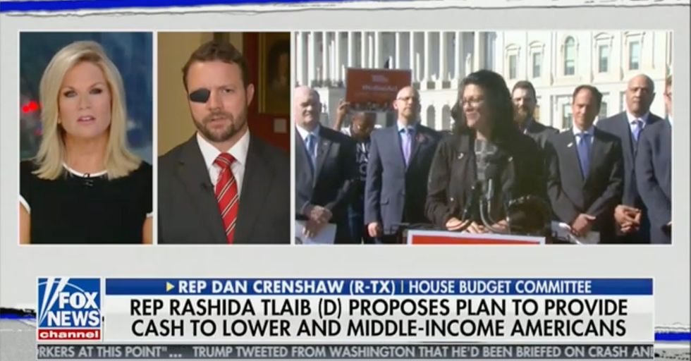 Rashida Tlaib's 'Free Money' Plan Criticized by Dan Crenshaw