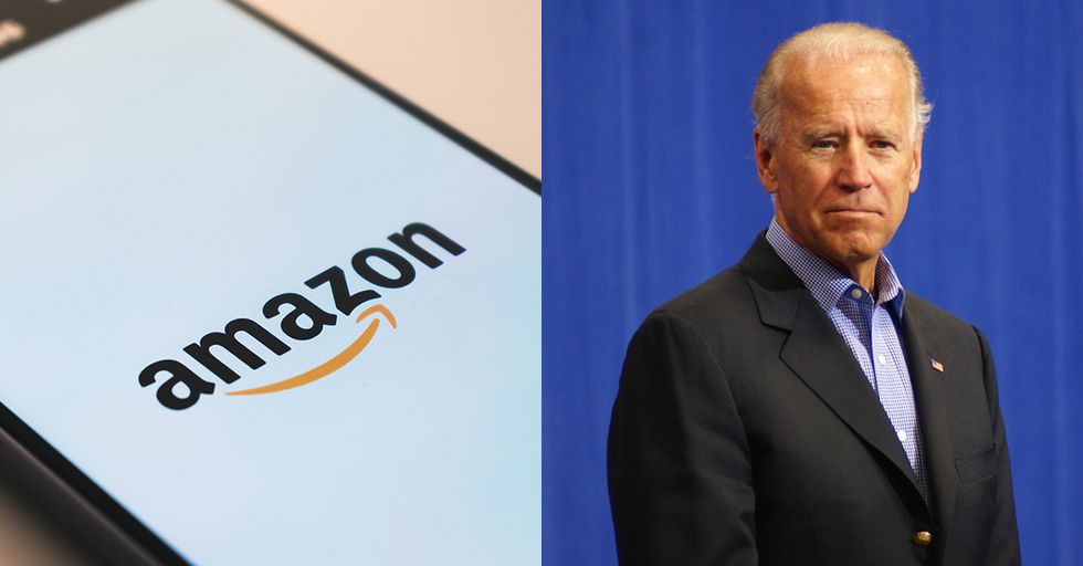 Joe Biden Says Amazon Doesn't Pay Taxes, Gets Fact Checked by Amazon