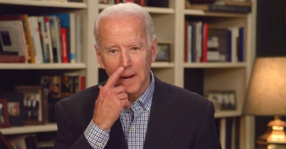 Watch Joe Biden's Heart Break Over Trump's Approval Ratings [VIDEO]