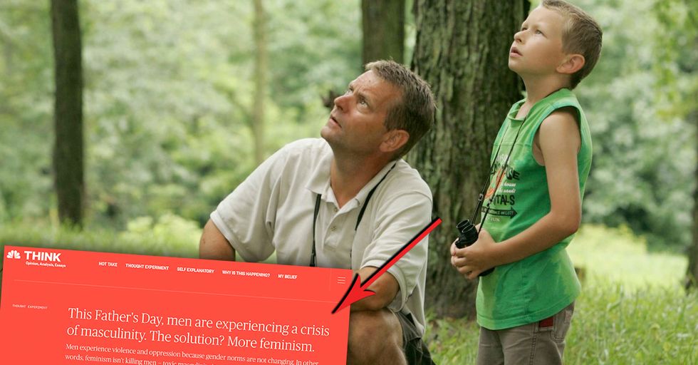 Father's Day Op-Ed Declares Masculinity Toxic, Demands More Feminism