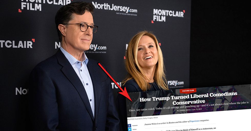Politico Op-Ed Claims Trump is Making Leftist Comedians 'Conservative'