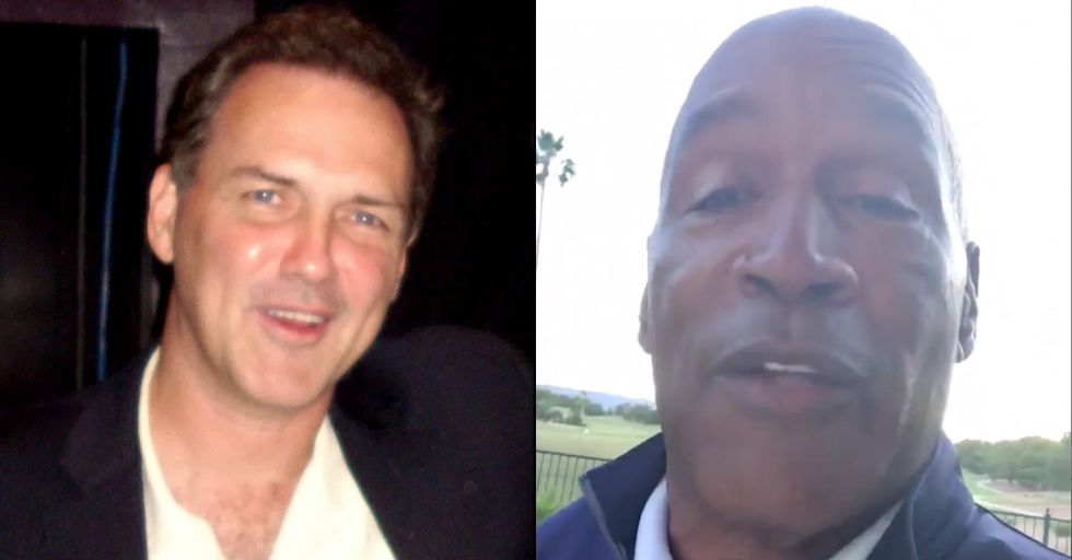 Norm Macdonald Issues 'Threatening' Burn on OJ Simpson's Twitter Video