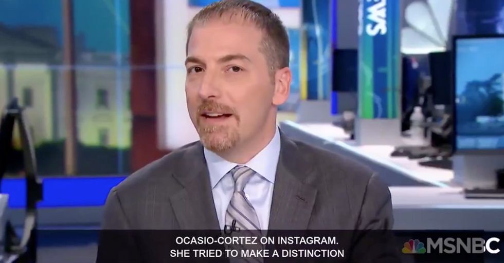 WATCH: Chuck Todd Mans Up, Calls Out AOC for "Concentration Camp" Comments