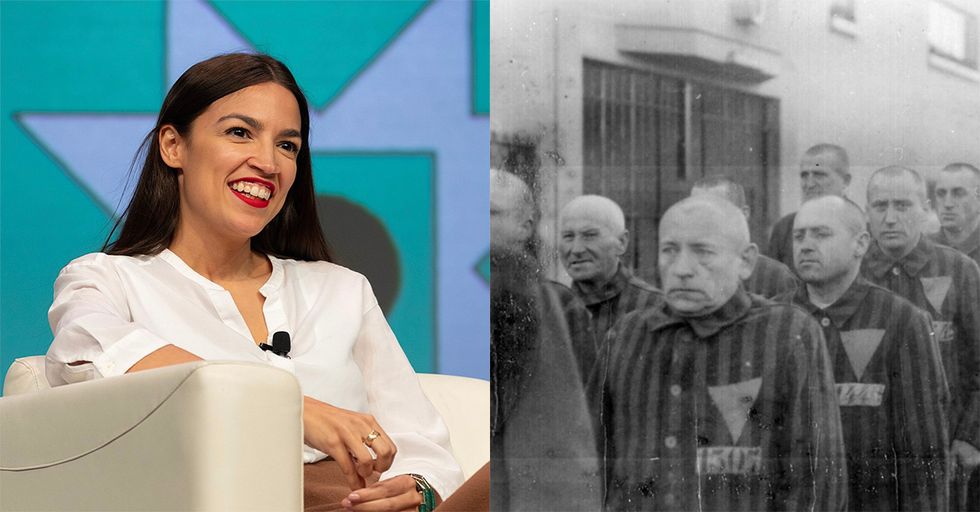 AOC Invited to Tour an ACTUAL Concentration Camp by Polish MP