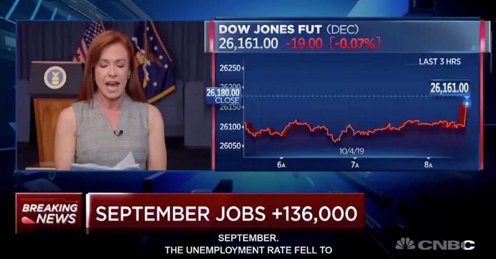 WATCH: Unemployment Hits Record 50-Year Low