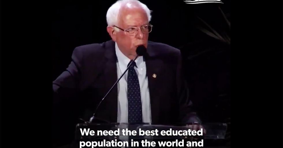 Bernie Sanders Calls for Government to Pay College Tuition for Illegal Immigrants