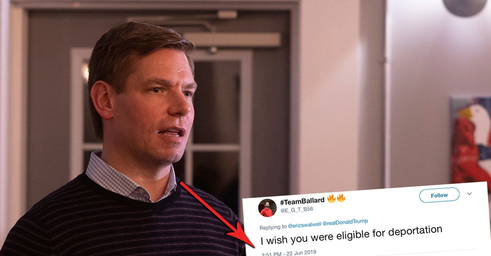 Eric Swalwell Mocked for Fear-Mongering Tweet to Hispanics
