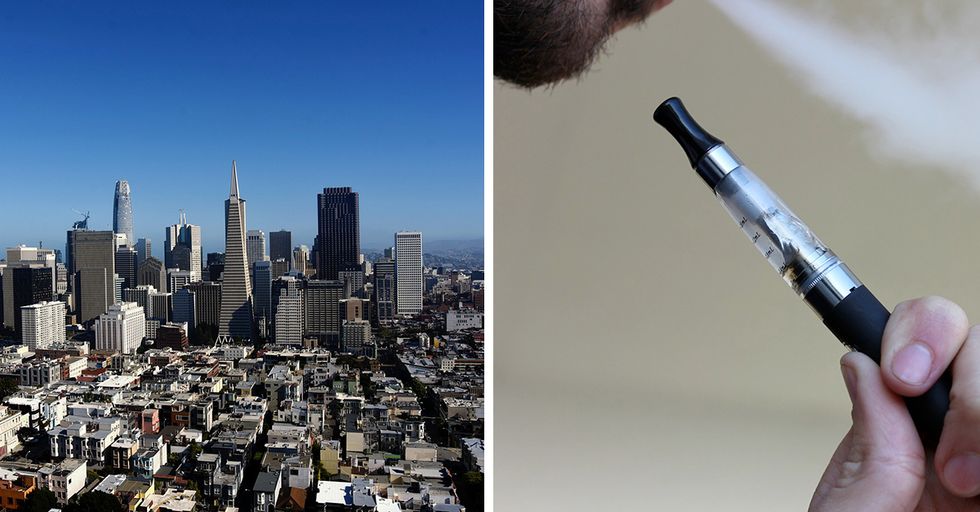 San Francisco Plans to Ban E-Cigarettes to Protect Citizens' Health