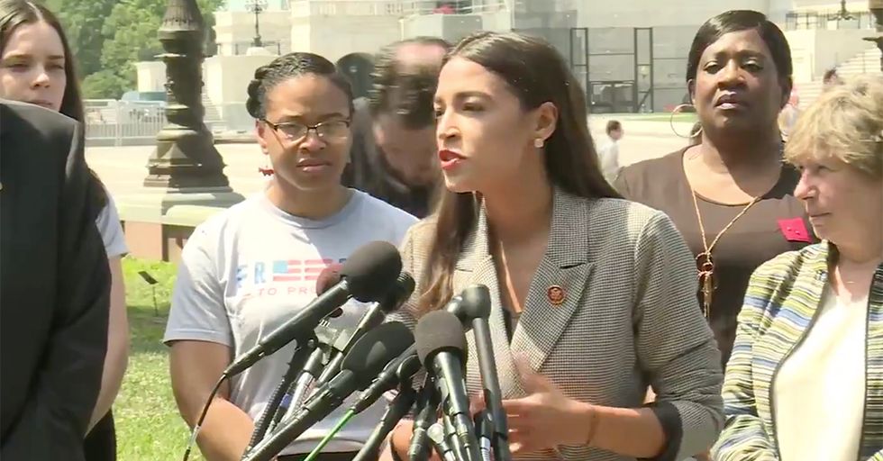 Alexandria Ocasio-Cortez Rails Against Student Debt with 'Dream School' Story