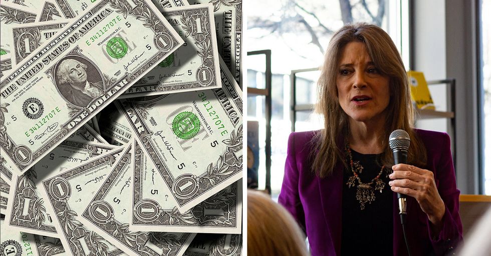 Marianne Williamson Receiving Campaign Donations from Republican Trolls