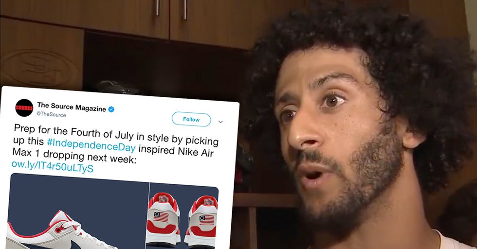 Nike Recalls American-Themed Sneakers After Colin Kaepernick Complains