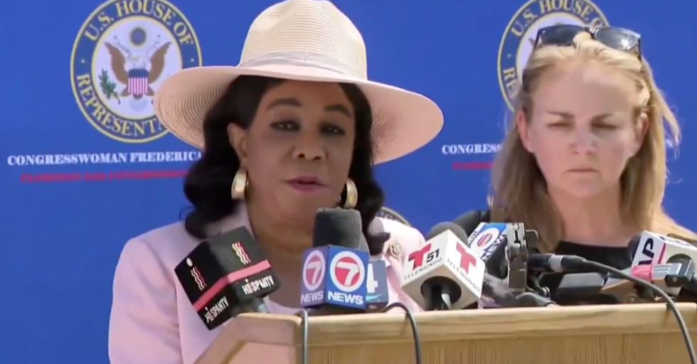 WATCH: Florida Rep. Frederica Wilson Says People Who Mock Members of Congress Should be Prosecuted