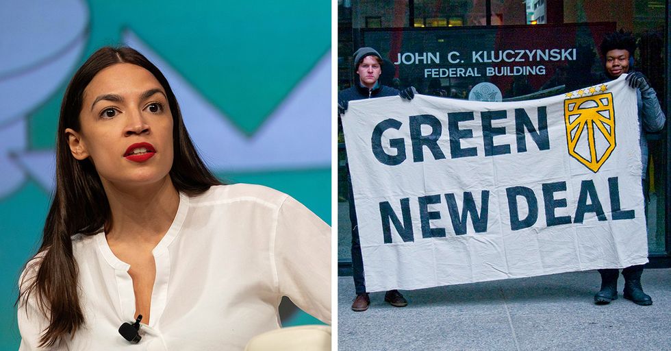 Chief of Staff for Alexandria Ocasio-Cortez Admits Green New Deal isn't About Climate Change