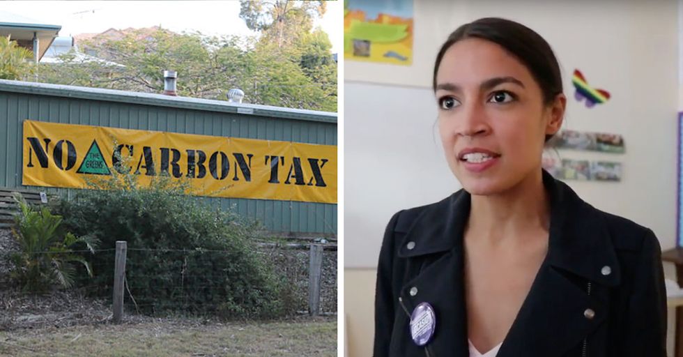 Projection Suggests Alexandria Ocasio-Cortez's 'Green New Deal' Would Have Minimal Effect on Climate