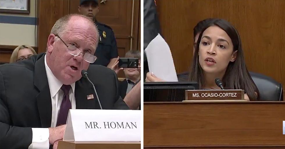 Former ICE Director Corrects Alexandria Ocasio-Cortez on Family Separations