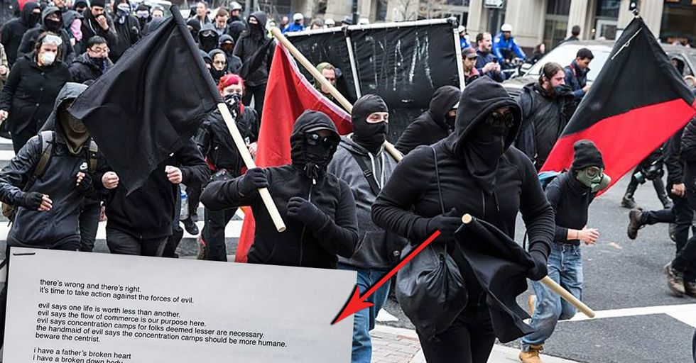 Antifa Firebomber Leaves Manifesto Detailing his Motive