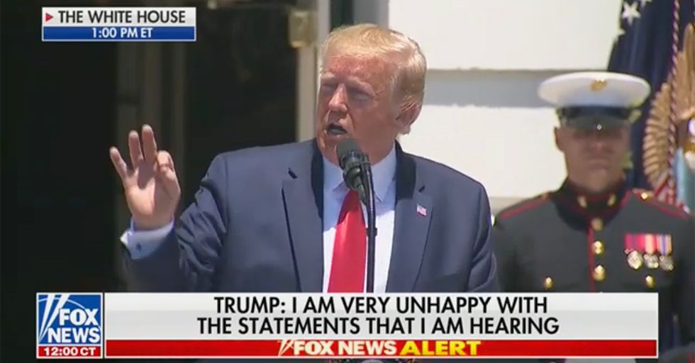 Trump Reasserts Criticisms Against 'Anti-American' Congresswomen