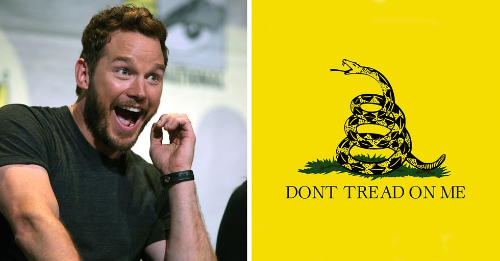 Chris Pratt Seemingly Responds to Critics of his Gadsden Flag Shirt