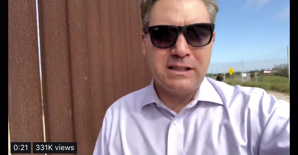 Jim Acosta Tries Proving the Wall is Unnecessary. Does the Complete Opposite!