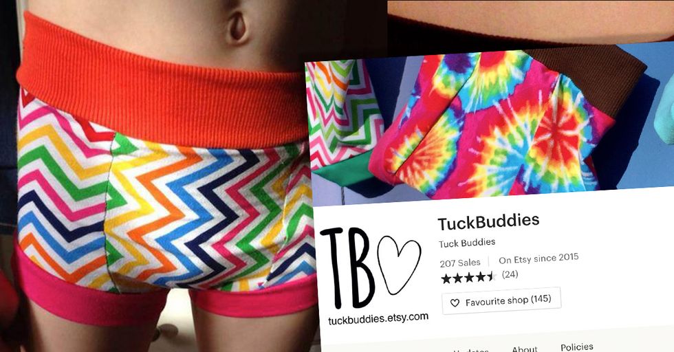 Now You Can Buy "Tuck Buddies" for Your Transgender "Daughter" (A Little Boy)