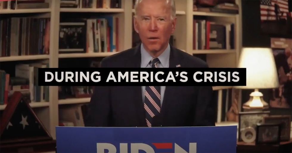 The Trump Campaign Dropped a New Biden Ad. It'll Make Biden Cry. [VIDEO]