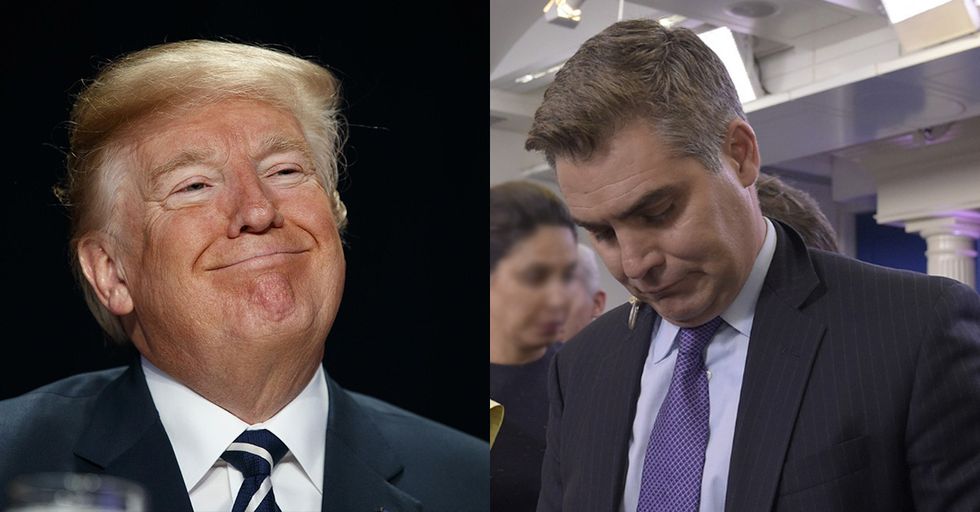 Donald Trump Wins the Internet with SICK BURN on Jim Acosta