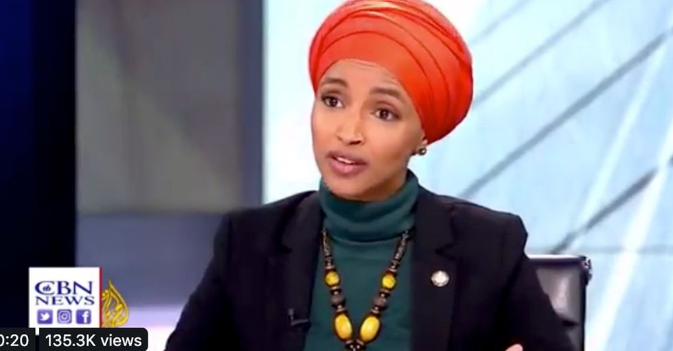 WATCH: Ilhan Omar Says We Should All Fear White Men More than Islam