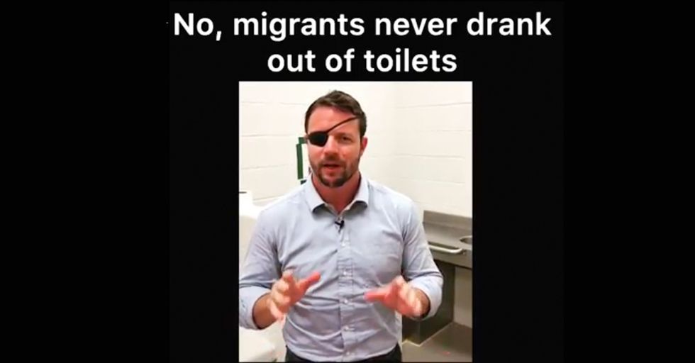 Dan Crenshaw Sheds Light on AOC's 'Immigrants Drink Toilet Water' Fib