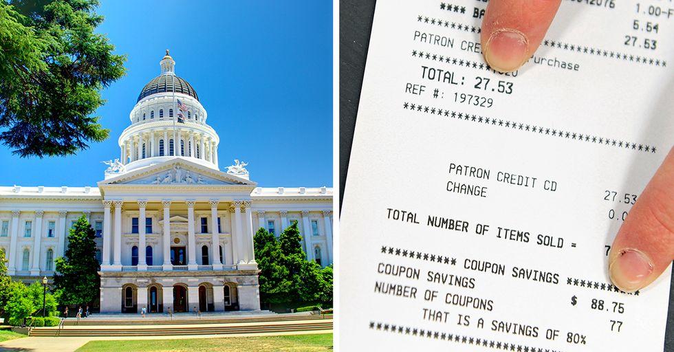Californian Leftists Call for a Ban on Paper Receipts
