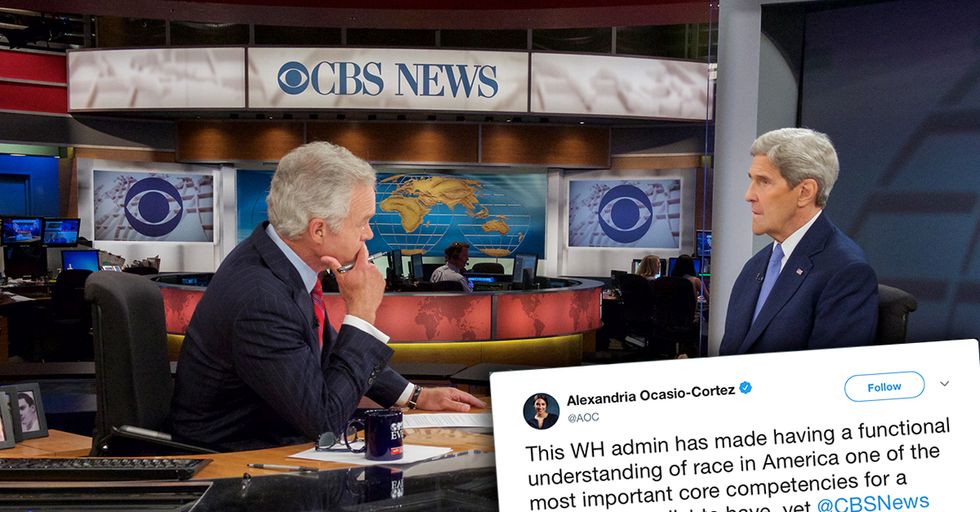 CBS News Under Fire From Alexandria Ocasio-Cortez Over Lack of Diversity
