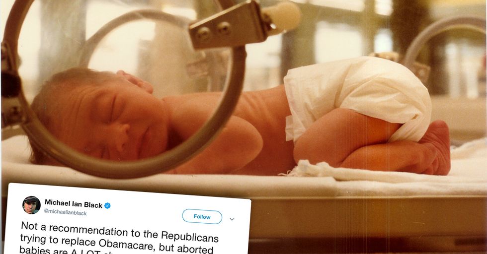 Michael Ian Black: It's Cheaper to Abort Babies Than to Let Them Live