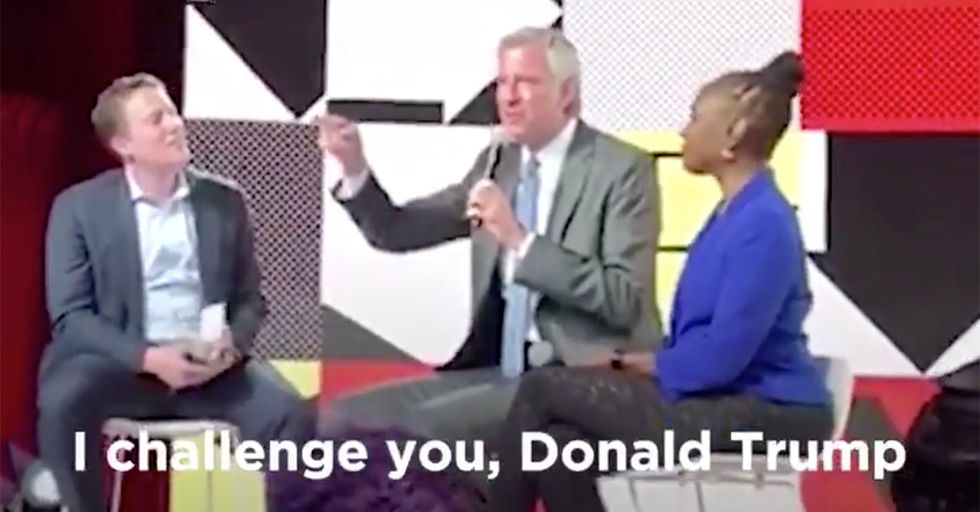 Bill De Blasio Says Trump Not Welcome in New York After Presidency